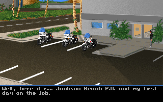 blue-force screenshot for dos