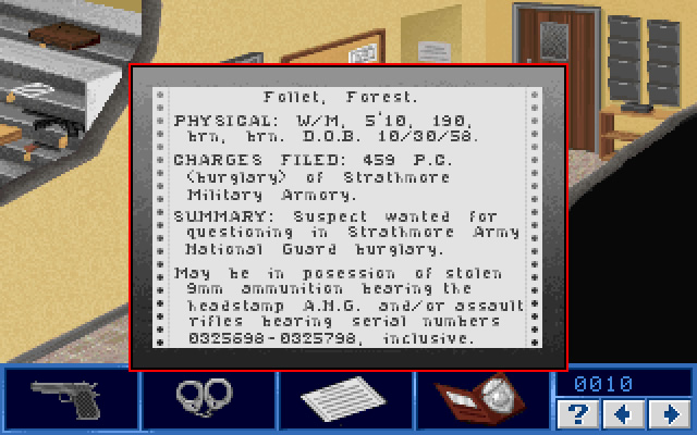 blue-force screenshot for dos