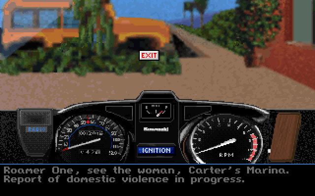 blue-force screenshot for dos