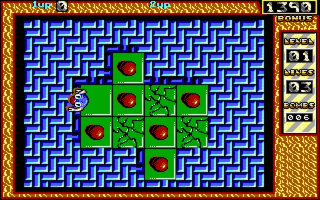 bombuzal screenshot for dos