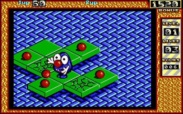 bombuzal screenshot for dos