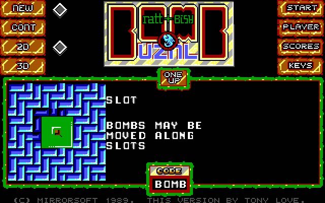 bombuzal screenshot for dos