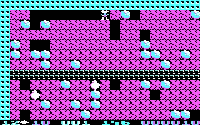 boulder-dash screenshot for dos