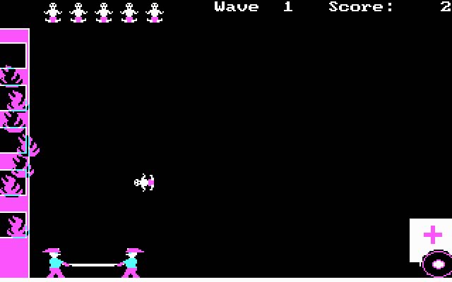 bouncing-babies screenshot for dos