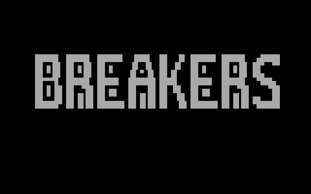 breakers screenshot for dos