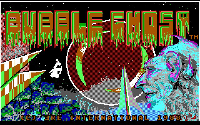 bubble-ghost screenshot for dos