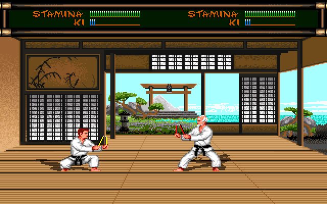 budokan-the-martial-spirit screenshot for dos