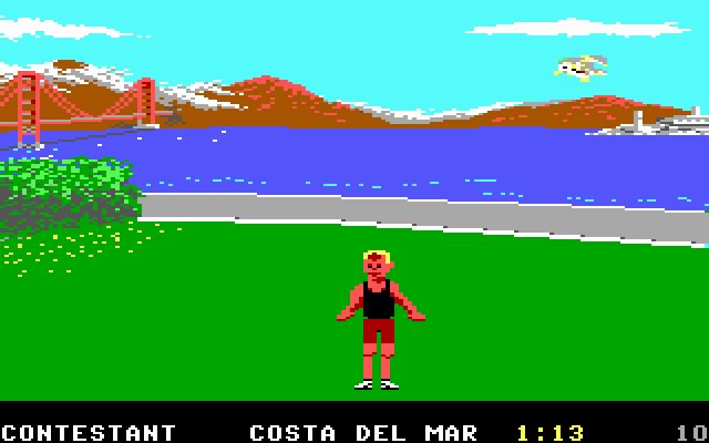 california-games screenshot for dos