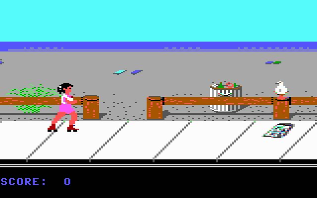 california-games screenshot for dos