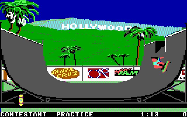 california-games screenshot for dos