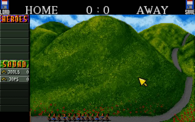 cannon-fodder screenshot for dos