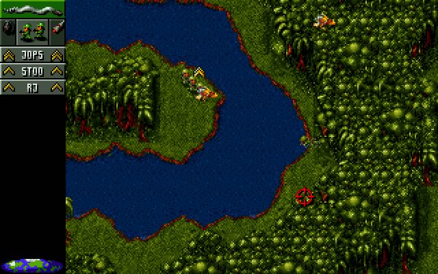 cannon-fodder screenshot for dos