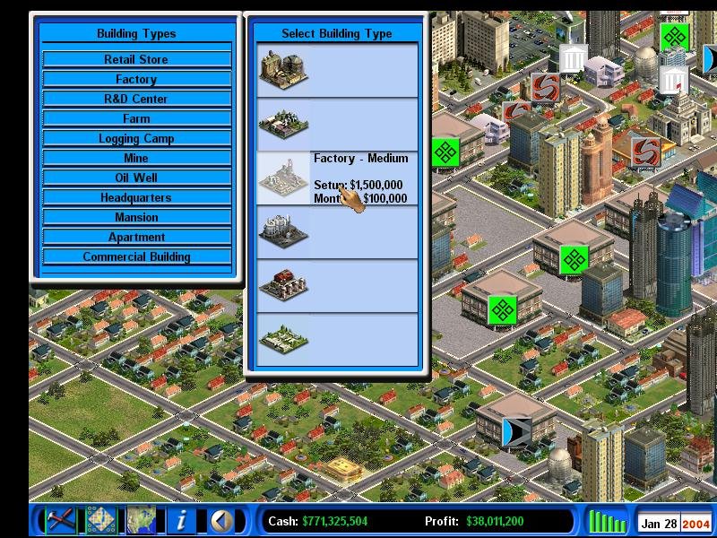 capitalism-2 screenshot for winxp