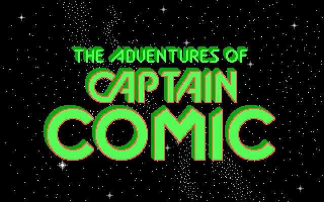 Captain Comic, The Adventures of