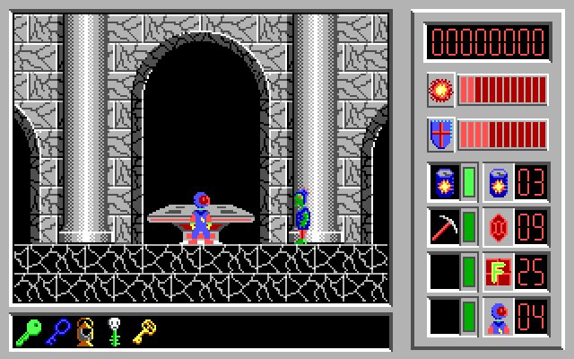 captain-comic-2-fractured-reality screenshot for dos