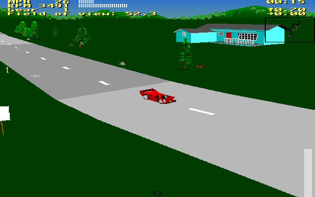 car-and-driver screenshot for dos