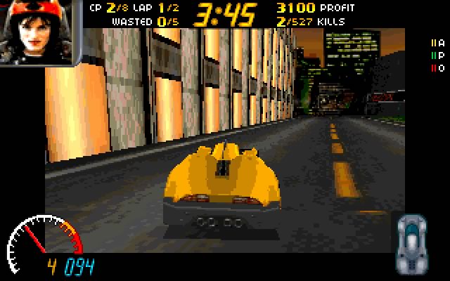 carmageddon screenshot for dos