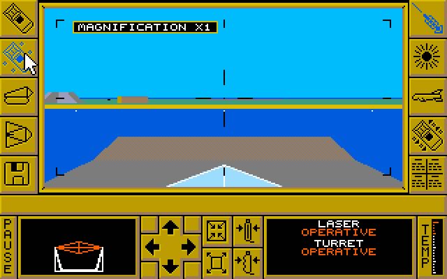 carrier-command screenshot for dos