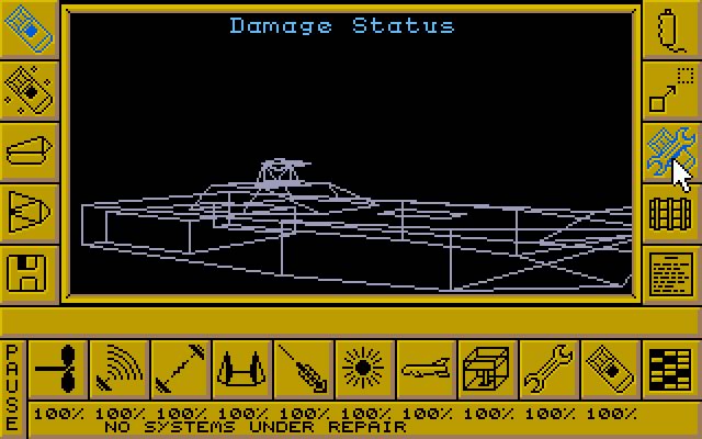 carrier-command screenshot for dos