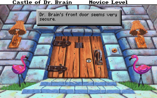 castle-of-dr-brain screenshot for dos