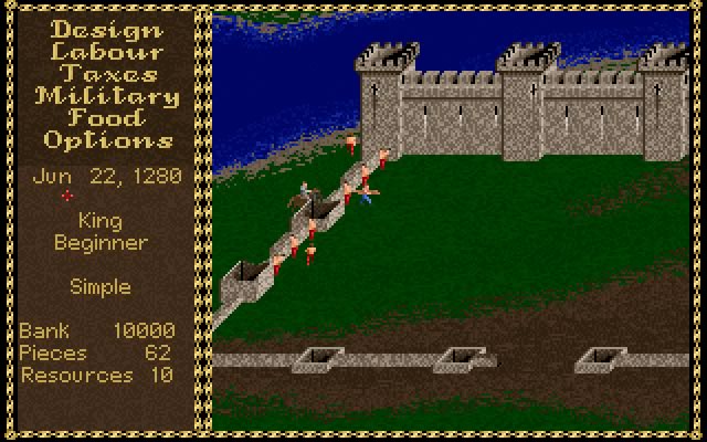 castles-1 screenshot for dos