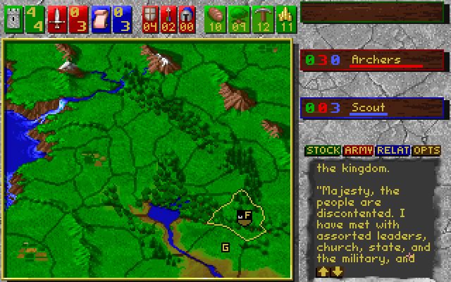 castles-2-siege-amp-conquest screenshot for dos