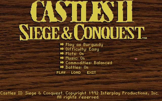 castles-2-siege-and-conquest screenshot for dos