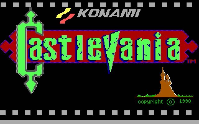 castlevania screenshot for dos