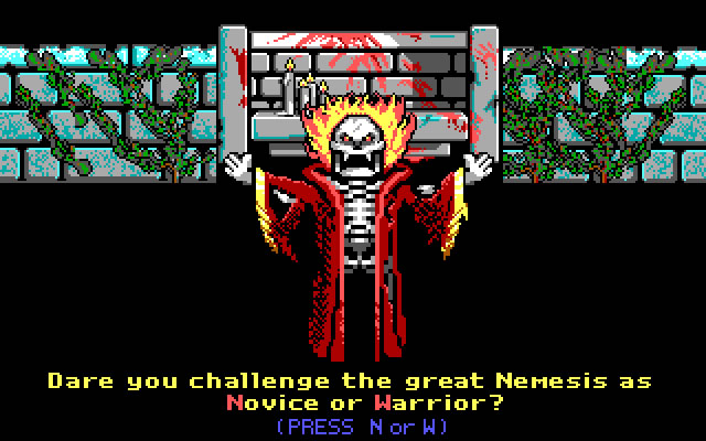 catacomb-abyss screenshot for dos