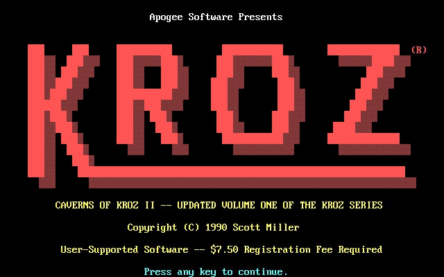 Caverns of Kroz 2