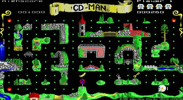 CD-Man v2.0 screenshot