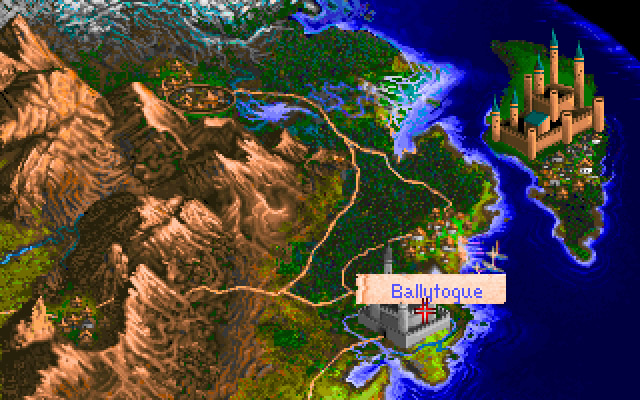 challenge-of-the-five-realms screenshot for dos