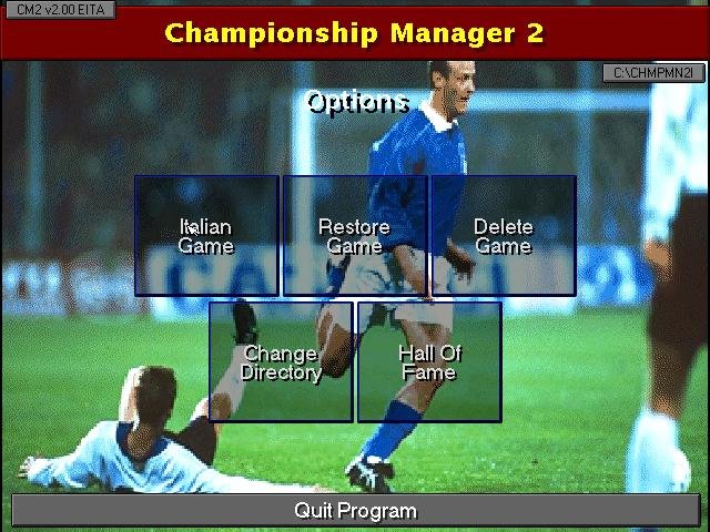 Championship Manager 2: The Italian Leagues Season 96/97 screenshot