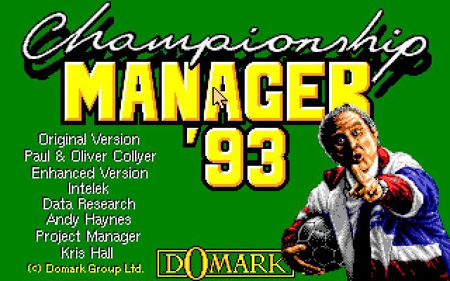 Championship Manager 93 screenshot