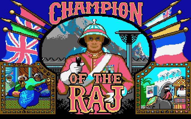 champion-of-the-raj screenshot for dos