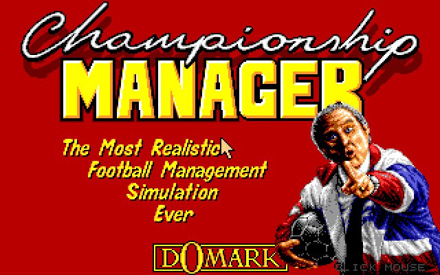 Championship Manager screenshot