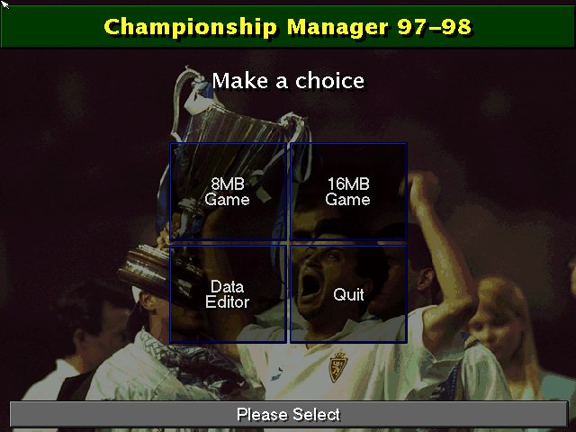 championship-manager-season-97-98 screenshot for dos
