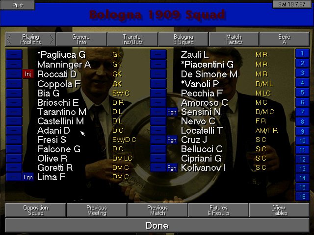 championship-manager-season-97-98 screenshot for dos