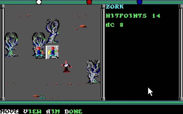 champions-of-krynn screenshot for dos