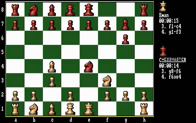 Fidelity Chessmaster 2100 screenshot