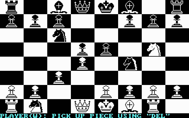 chess88 screenshot for dos