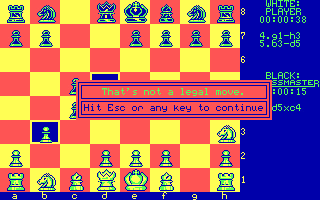 Chessmaster 2000 – screenshot 3
