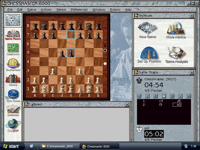 Chessmaster 8000 screenshot