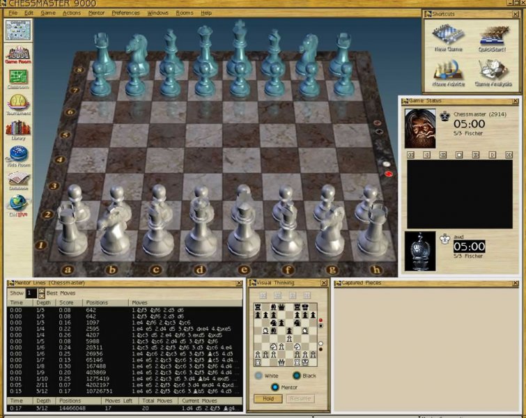 Chessmaster 9000 (Windows XP/98/95, Mac) game - Abandonware DOS