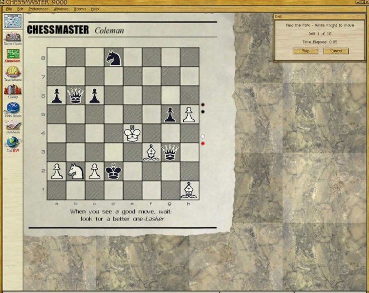 chessmaster-9000 screenshot for winxp