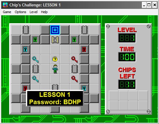 Chip's Challenge screenshot