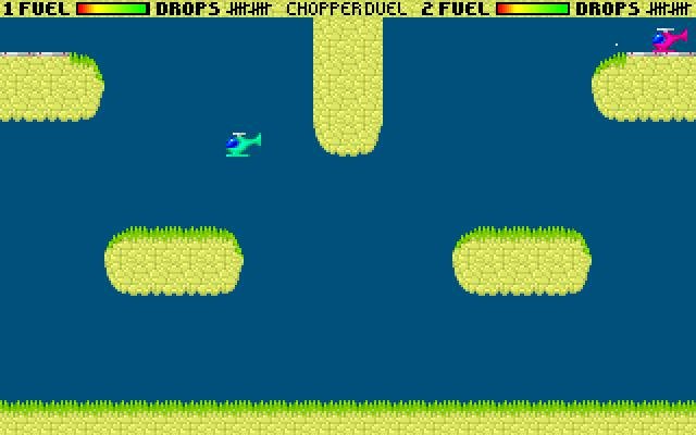 chopper-duel screenshot for dos