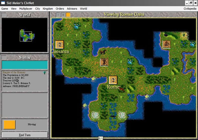 Sid Meier's CivNet screenshot