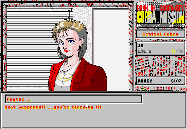 cobra-mission screenshot for dos