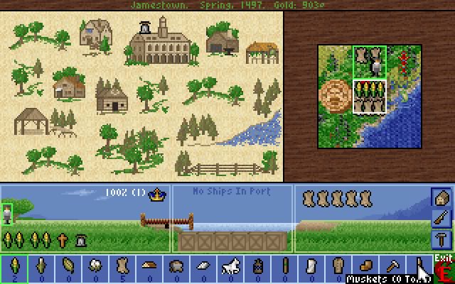 colonization screenshot for dos